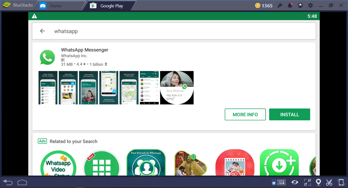 Install whatsapp from play store app free download for mobile android